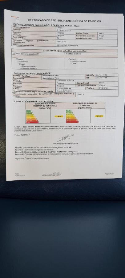 Dean Dos Catedrales Lejlighed Zaragoza Eksteriør billede
